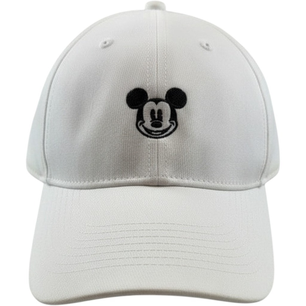 Nike Disney Mickey Mouse Legacy91 Dri-FIT Hat White Adjustable OSFA Skater Y2K
